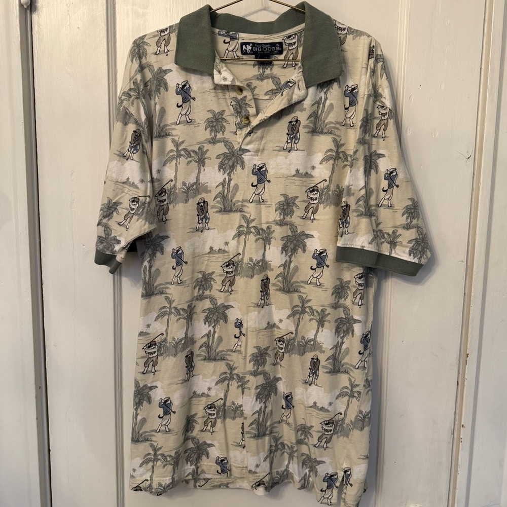 Big Dogs men’s golf polo
